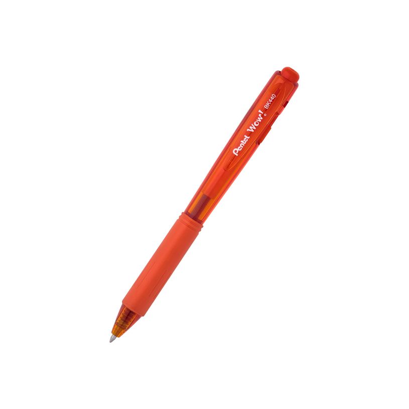 0072512235737-Pentel WOW! - Stylo à bille - orange - 1 mm-P_79419145_1-0