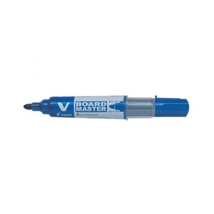 4902505355837-Pilot V BOARD MASTER - Pack de 10 marqueurs effaçables - pointe ogive - bleu-P_79421972_2-1