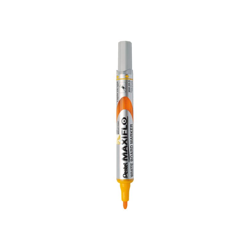 2012349387139-Pentel MAXIFLO - Pack de 12 marqueurs effaçables - pointe ogive - jaune-P_79422045_1-0