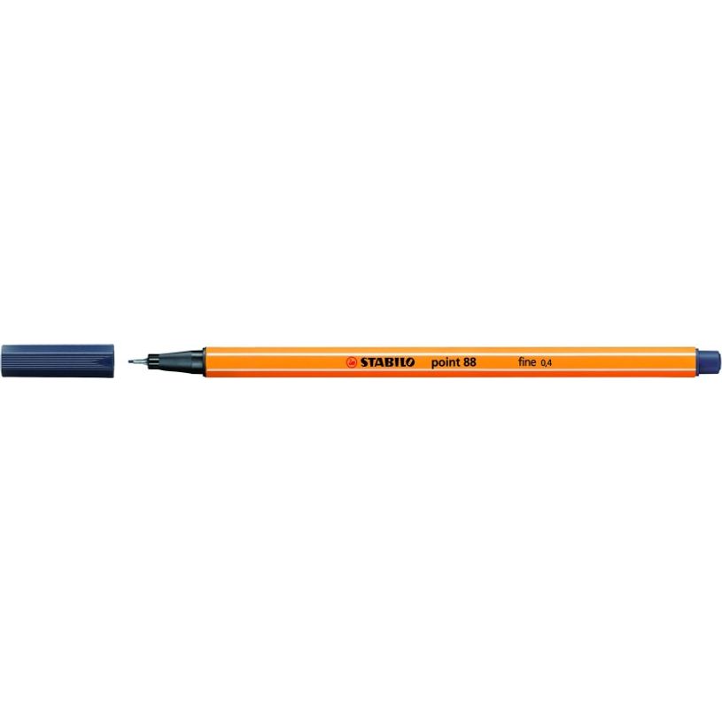 4006381493390-STABILO Point 88 - Feutre fin - 0.4 mm - gris de payne-P_79423038_1-0