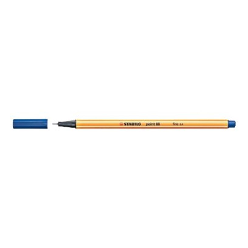 4006381493420-STABILO Point 88 - Feutre fin - 0.4 mm - bleu fluo-P_79423039_1-0