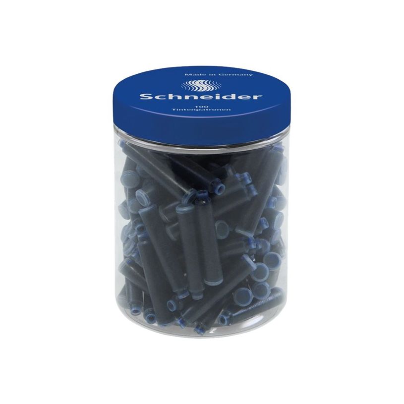 4004675111401-Schneider - 100 cartouches d'encre - bleu-P_79423935_2-0
