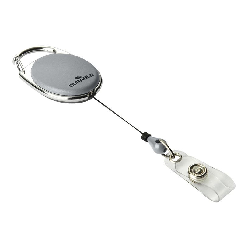 4005546806174-Durable - 10 Enrouleurs de badge - bouton pression clip - gris-P_79425260_1-0