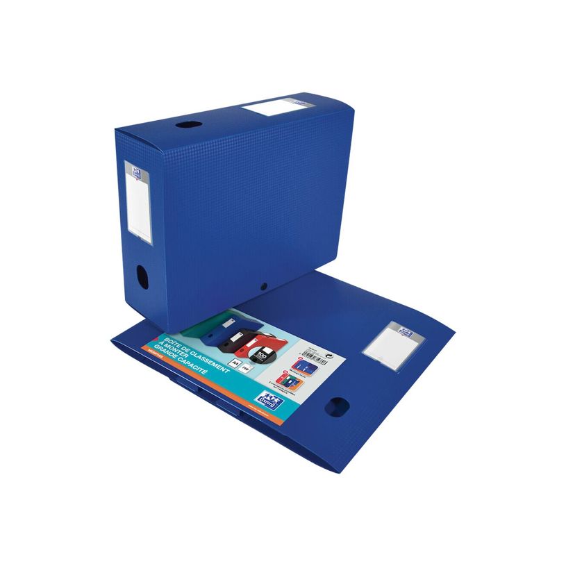 3045050356896-Oxford Memphis - Boîte de classement plastique - dos 100 mm - bleu foncé-P_79425814_1-0