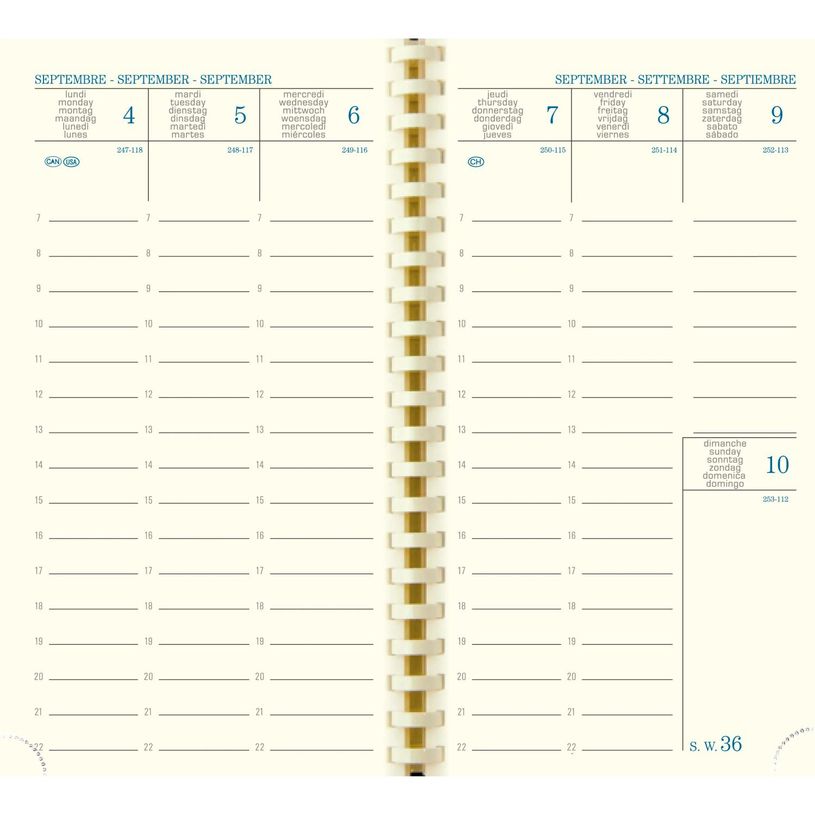 3660942057714-Agenda de poche Méline - 1 semaine sur 2 pages - 16 mois - 9 x 16 cm - disponible dans diff-P_79426536_4-3