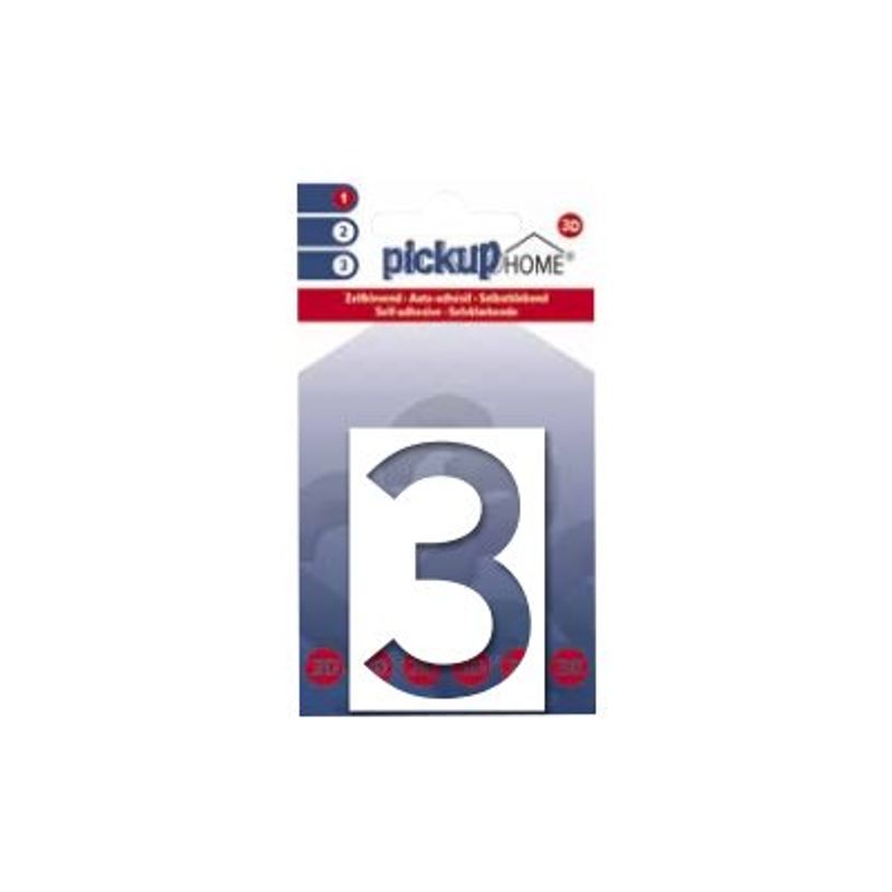 8711234016584-Pickup Home 3D Milan - Étiquette autocollante 60 mm - Chiffre 3 - blanc-P_79427954_1-0