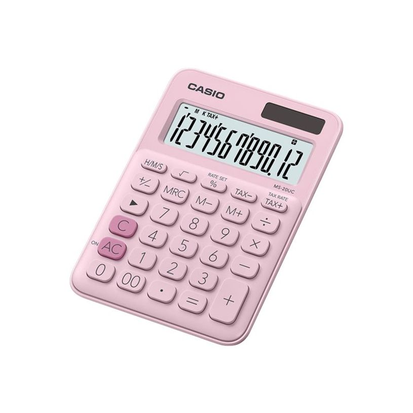 4549526700026-Calculatrice de bureau Casio MS-20UC - 12 chiffres - alimentation batterie et solaire - ros-P_79429480_1-0
