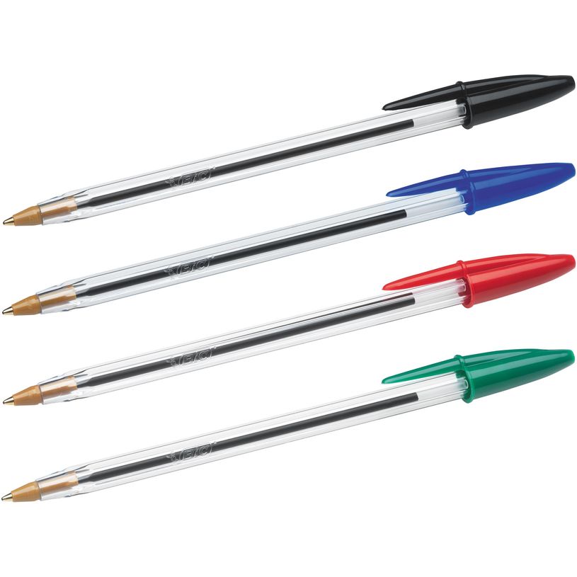 3086123368798-BIC Cristal Original - 15 Stylos à bille - noir, rouge, bleu, vert-P_79429575_2-1