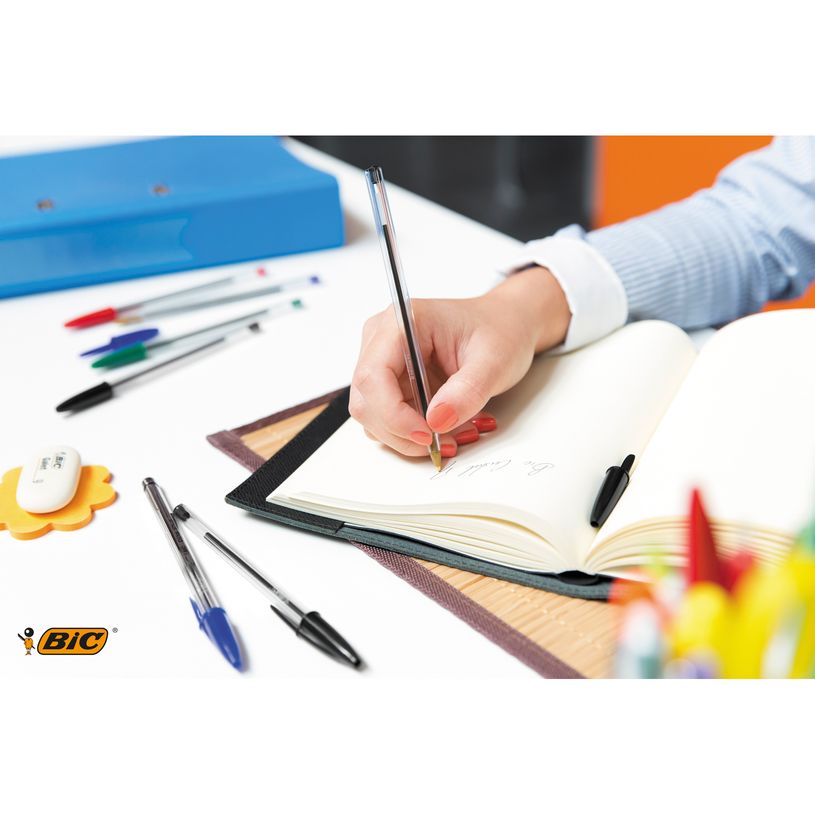 3086123368798-BIC Cristal Original - 15 Stylos à bille - noir, rouge, bleu, vert-P_79429575_7-6