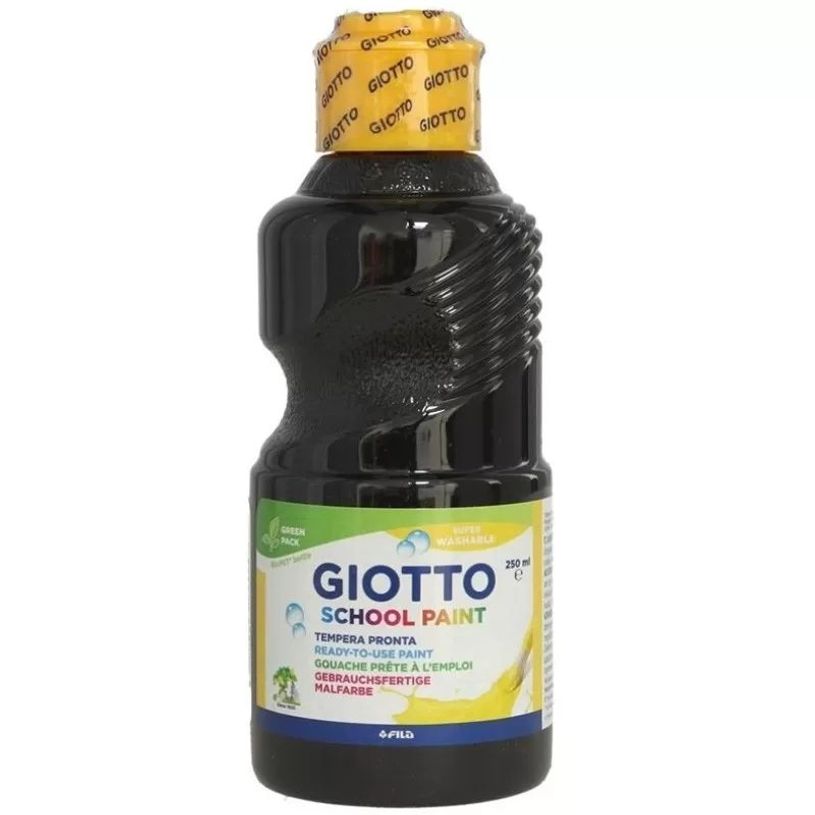 8000825967016-Giotto School - Gouache ultra lavable - noir - bouteille de 250 ml-P_79429984_1-0