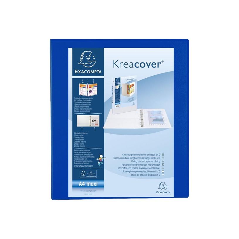 3130637518429-Exacompta Kreacover - Classeur à anneaux personnalisable - Dos 47 mm - A4 Maxi - pour 200 feuilles - bl-P_79430122_2-1