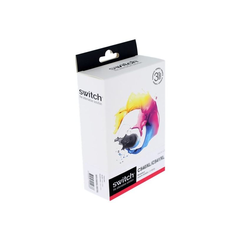 3700654256064-Cartouche compatible Canon PG-512XL/CL-513XL - Pack de 2 - noir, cyan, magenta, jaune - Swi-P_79430457_1-0