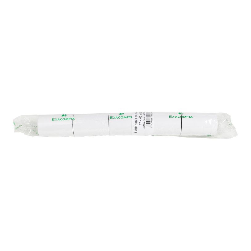 3130632403393-Exacompta - 50 Bobines thermiques - rouleaux TPE - 57 x 40 x 12 mm - sans Bisphénol A-P_79431473_1-0