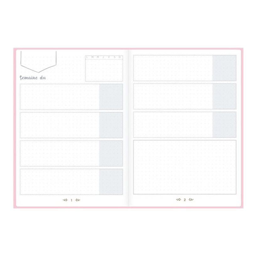 3371010421176-Agenda perpétuel Life Journal Infinite - 15 x 21 cm - violet pastel - Quo Vadis-P_79431695_1-1