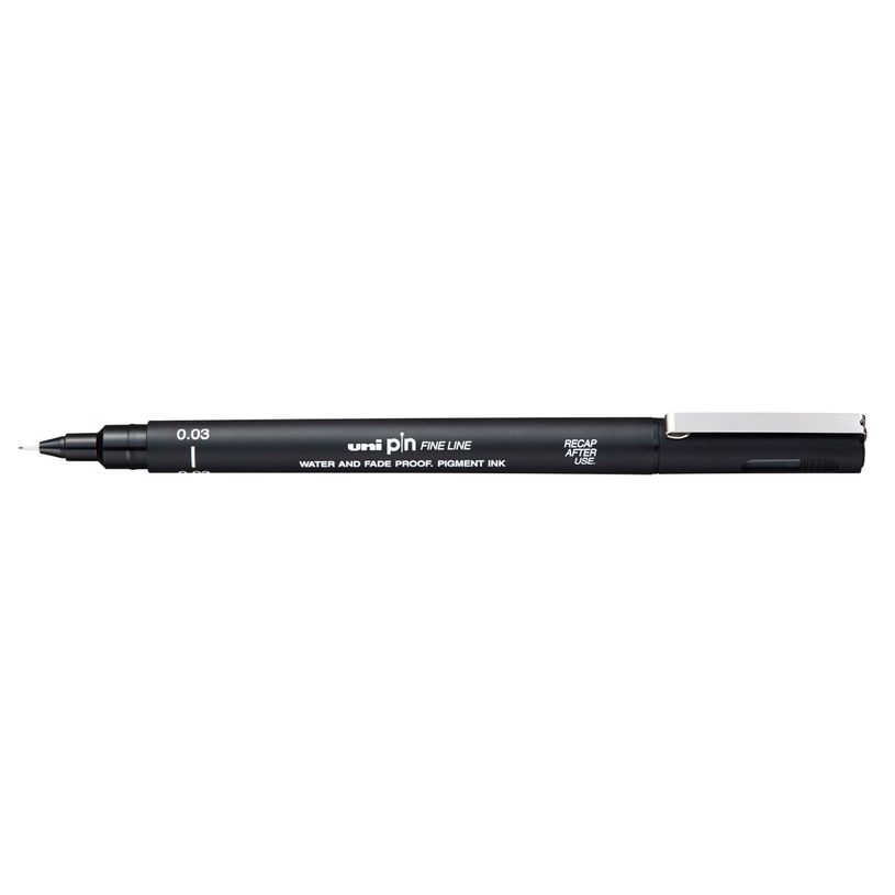 4902778230817-UNI PIN - Feutre fin - pointe calibrée - 0,03 mm - noir-P_79431851_1-0