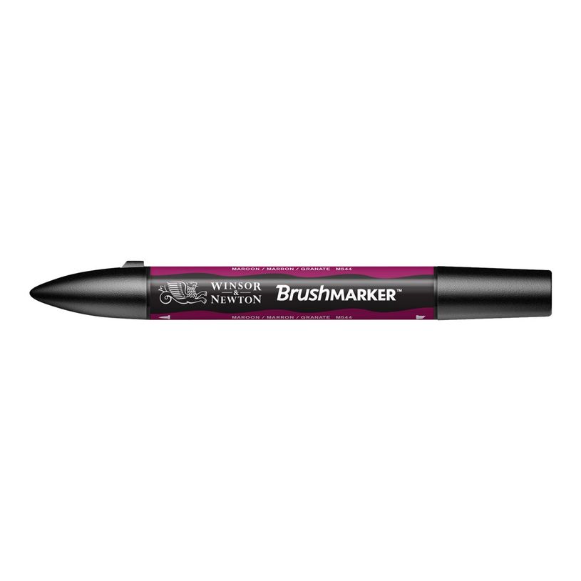 884955042854-BrushMarker - Stylo pinceau et marqueur - bordeaux-P_79432685_2-1