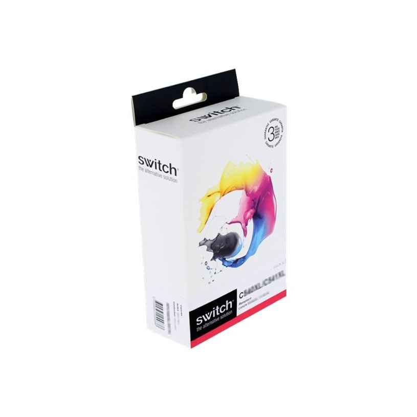 3700654200128-Cartouche compatible Canon PG-510/CL-511 - Pack de 2 - noir, cyan, magenta, jaune - Switch -P_79432945_1-0