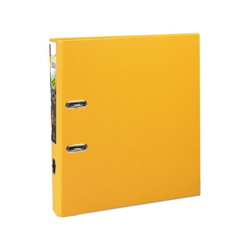 3130630531494-Exacompta Prem'Touch - Classeur à levier - Dos 50 mm - A4 Maxi - pour 400 feuilles - jaune-P_79433237_1-0