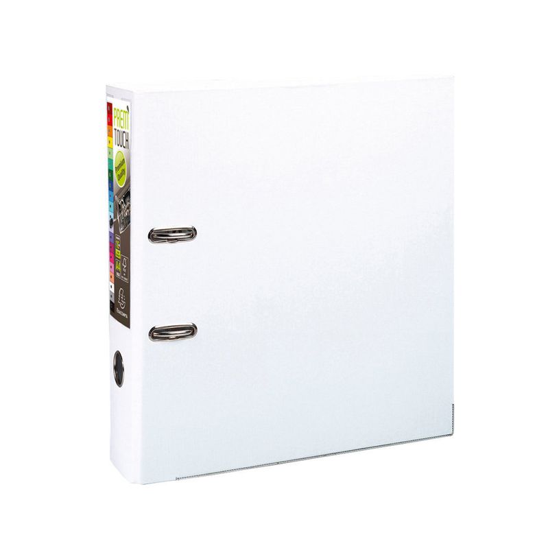 3130630533481-Exacompta Prem'Touch - Classeur à levier - Dos 80 mm - A4 Maxi - pour 715 feuilles - blanc-P_79433244_1-0