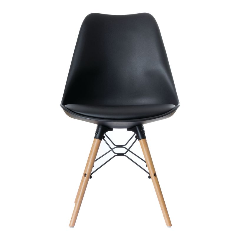 3660141230123-Chaise DOGEWOOD - Pieds bois hêtre - noir - pack de 2-P_79433400_1-0