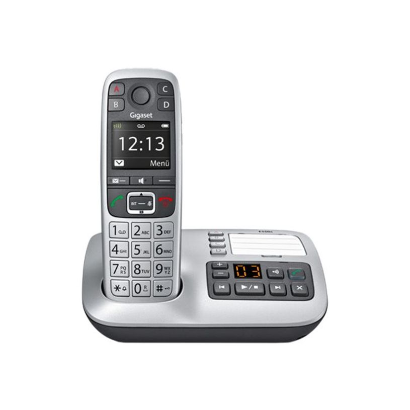 4250366848662-Gigaset E560A - téléphone sans fil - avec répondeur - argent-P_79433962_2-1
