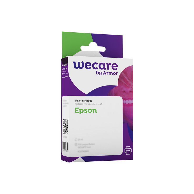 8715057012297-Cartouche compatible Epson T0714/T0894 Guépard/Singe - jaune - Wecare-P_79434313_1-0