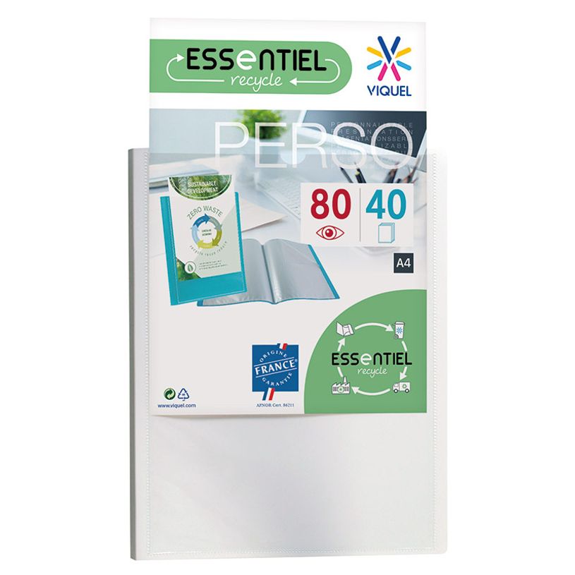 3135250429145-Viquel - Porte vues personnalisable - 80 vues - A4 - blanc-P_79435042_1-0