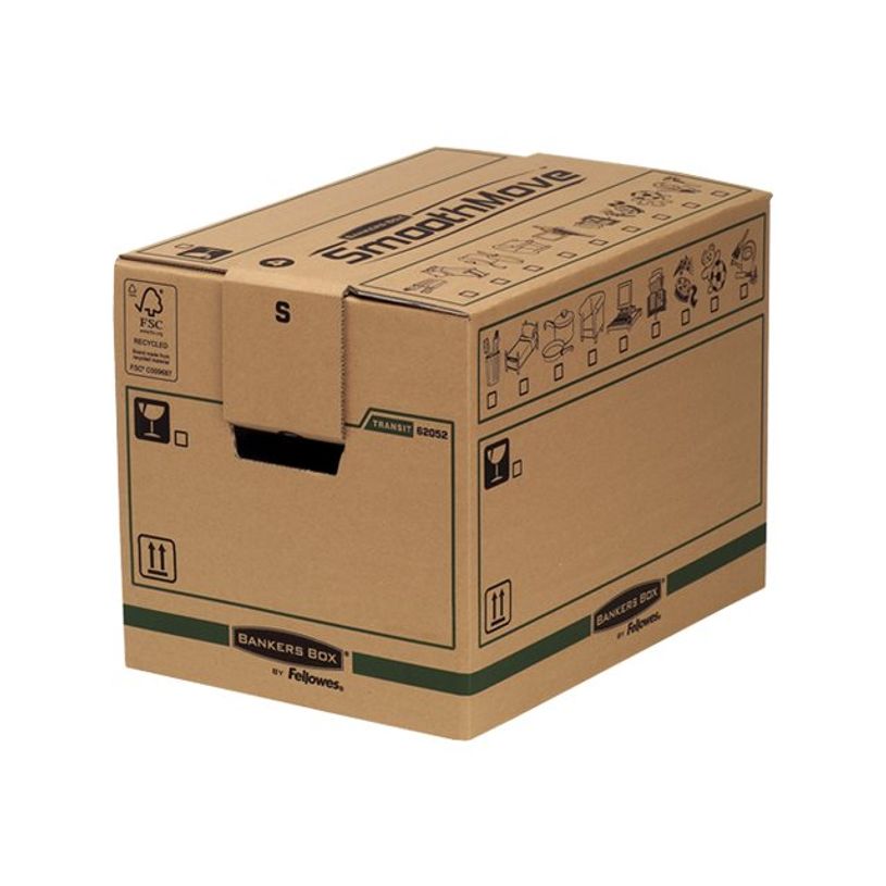 2012349438961-5 Cartons déménagement 37,5L - Bankers Box SmoothMove FastFold Fellowes-P_79435734_2-0