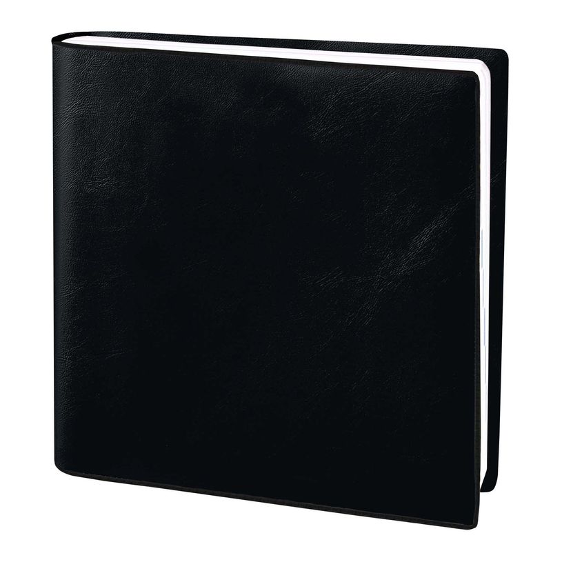 3371010002313-Agenda Orphée - 1 semaine sur 2 pages - 16 x 16 cm - noir - Quo Vadis--0