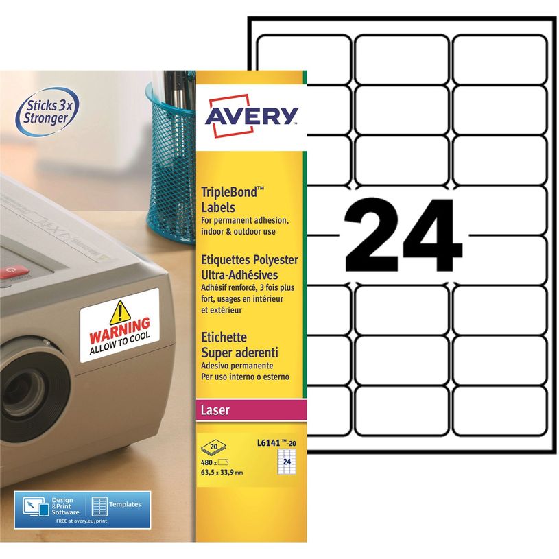 4004182059821-Avery - 480 Étiquettes ultra résistantes blanches - 33,9 x 63,5 mm - Impression laser - r-P_79439711_1-0