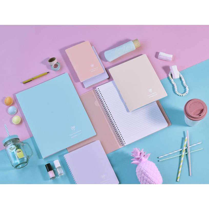 3037923666812-Clairefontaine Koverbook - Cahier polypro A5 - 160 pages - petits carreaux (5x5 mm) - disponible dan-P_79443878_12-10