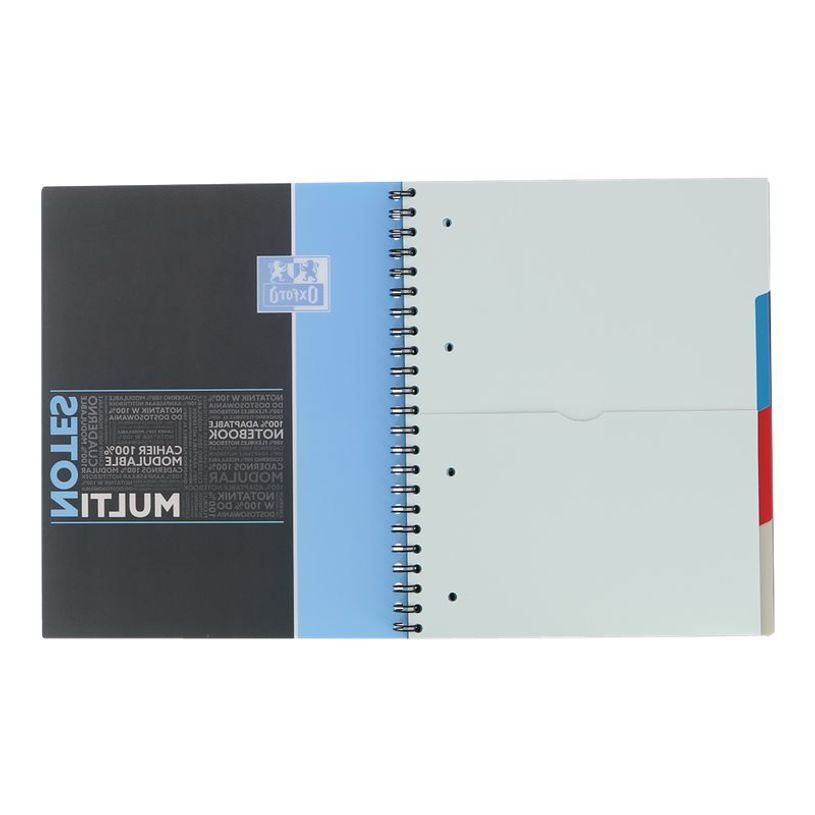 3020120134512-Oxford Etudiants - Cahier Multinotes A4+ (24 x 29,7 cm) - 160 pages - petits carreaux (5x5 mm) - avec 3 i-P_79444617_2-6