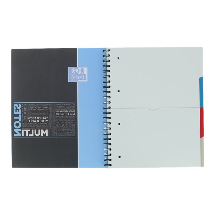 3020120134468-Oxford Student Multinotes - Cahier à spirales A4+ - 160 pages - feuilles perforées détachab-P_79445380_3-6
