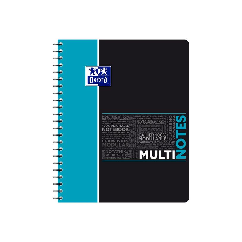 3020120134468-Oxford Student Multinotes - Cahier à spirales A4+ - 160 pages - feuilles perforées détachab-P_79445380_5-1