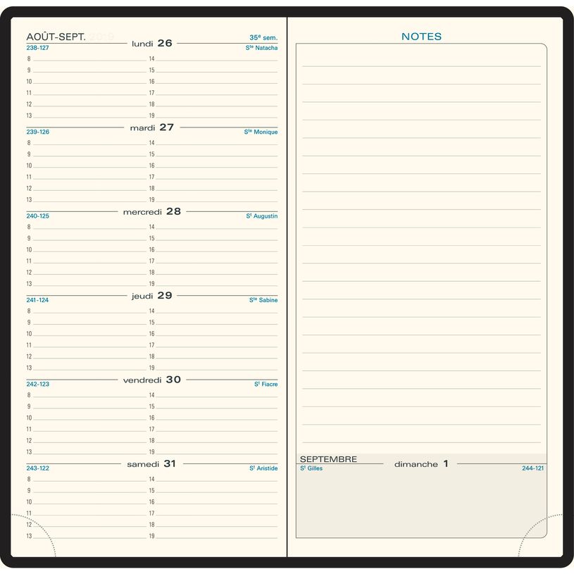 3660942002097-Agenda de poche Cassandra Espace 17 - 1 semaine sur 2 pages - 9 x 17,5 cm - disponible dans diff-P_99999806_4-3